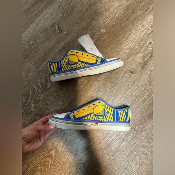 Soyoto golden state warrioes zip all around shoes men size 9 - Picture 6 of 10